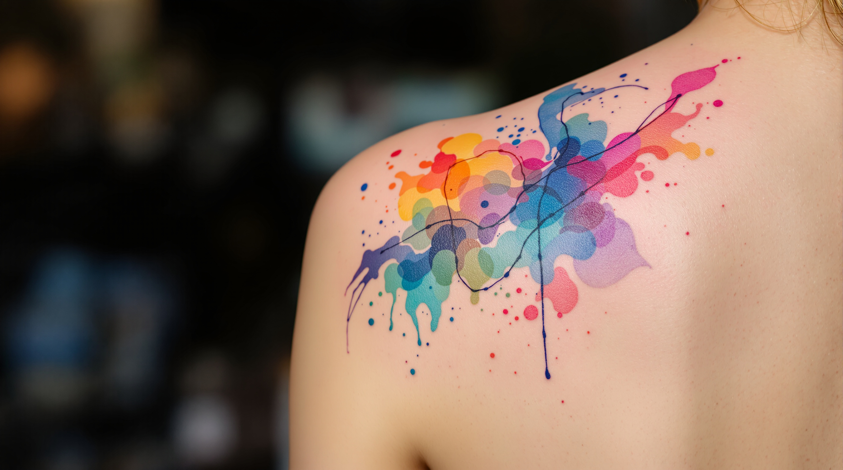 Tatouage aquarelle watercolor